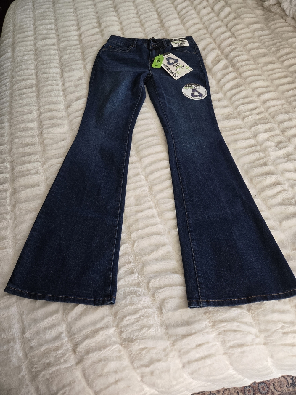 d. jeans Dark Blue Flare Jeans
